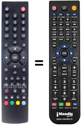 Replacement remote control REMCON663