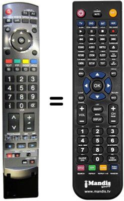 Replacement remote control REMCON579