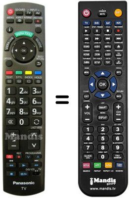 Replacement remote control REMCON209