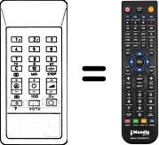 Gleichwertige Fernbedienung RCT4503S