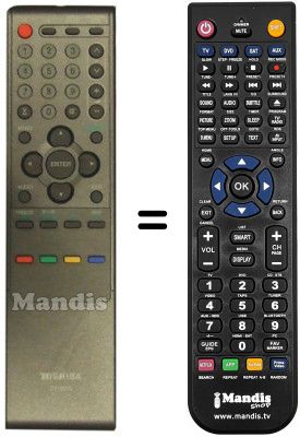 Replacement remote control CT-8015