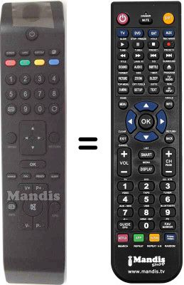 Gleichwertige Fernbedienung Schaub Lorenz 22LE5010C