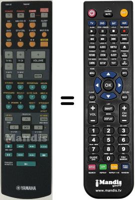 Gleichwertige Fernbedienung Yamaha RAV254