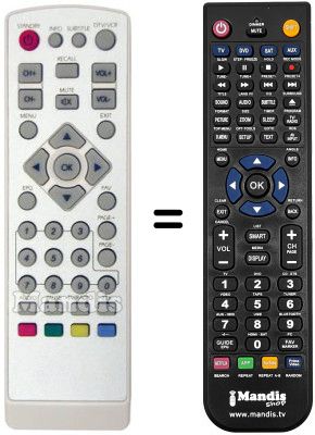 Replacement remote control Elap APRION2