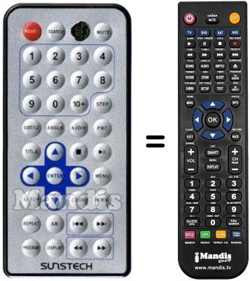 Replacement remote control Nortek P DVX 450