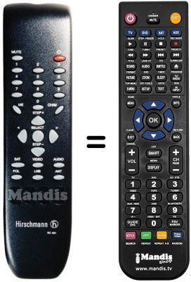 Replacement remote control RC424