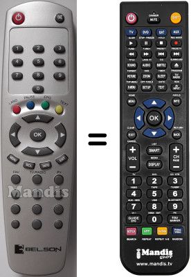Replacement remote control SEC14727