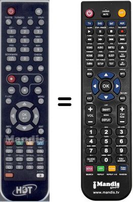 Replacement remote control WHV15906W