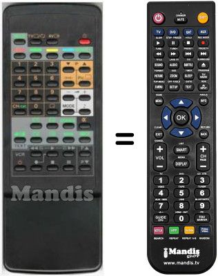 Replacement remote control HVS54308