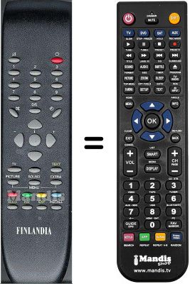 Replacement remote control WHV3535