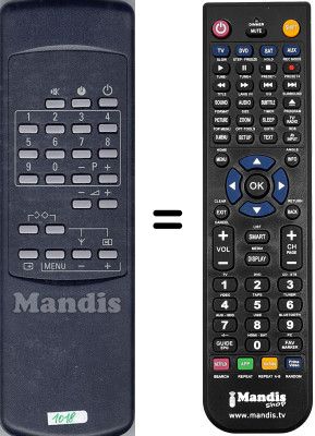 Replacement remote control WHV7690