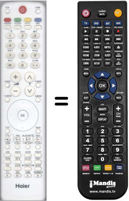 Gleichwertige Fernbedienung WHV12225