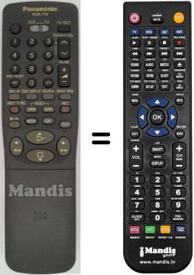Replacement remote control Panasonic SEC2771